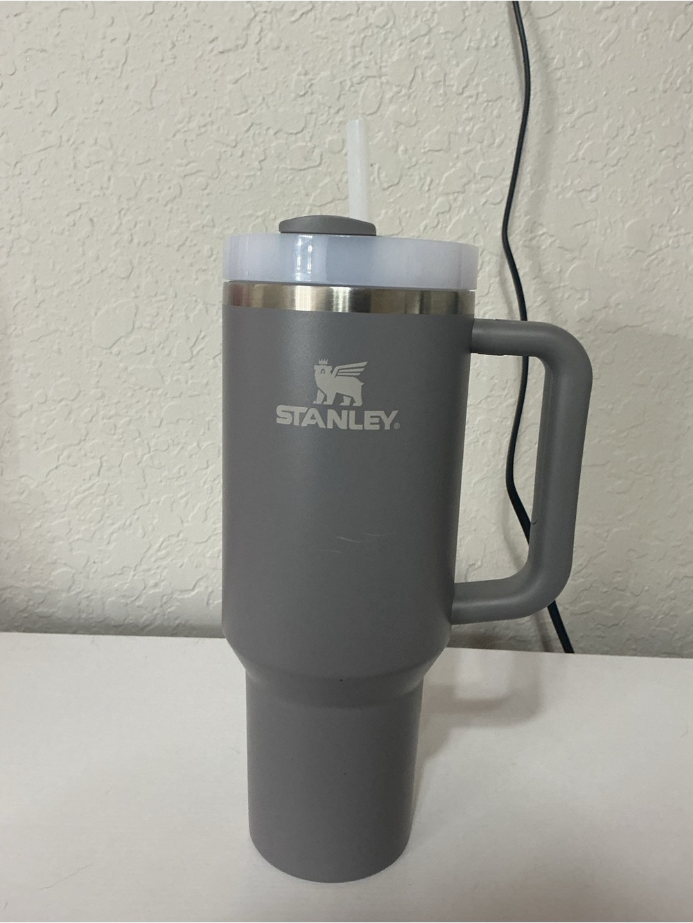 grey stanley tumbler